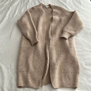 Topshop long cardigan (size: 4-6)